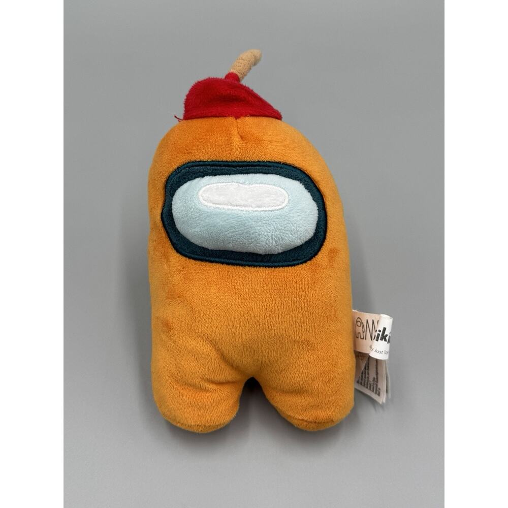 Among Us Orange Plush 6 Inch Stuffed Animal